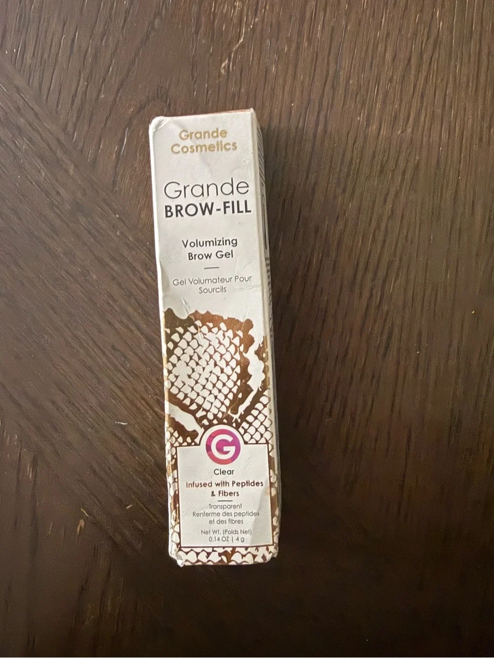 Grande Cosmetics GrandeBROW-FILL Volumizing Brow Gel — Clear